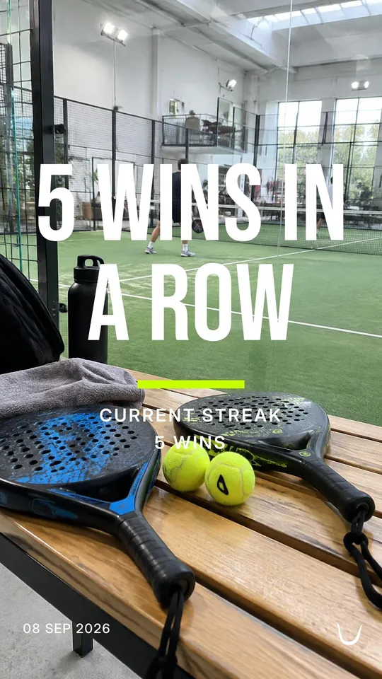 Example Epic story: 5 wins in a row